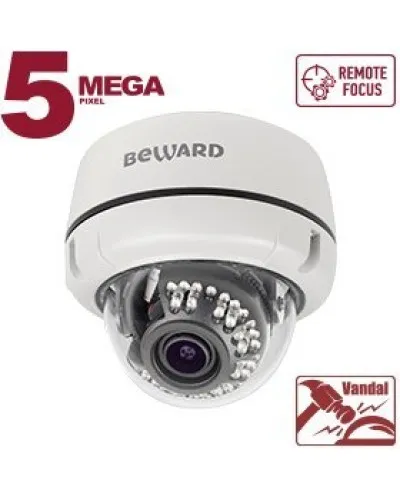 B5350DVZ (2.7-13.5мм). Видеокамера IP купольная. Beward в Саранске