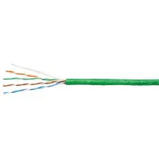 UTP-4P-Cat.5e-SOLID-GN-100 (7250c-5). Кабель «витая пара» (LAN) для структурированных систем связи. CABEUS
