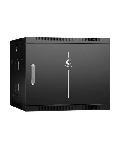 SH-05F-9U60/45m-BK (8601c). Шкаф телекоммуникационный 19 настенный 9U. CABEUS в Саранске