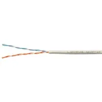 UTP-2P-Cat.5e-SOLID-LSZH-GY (11063c). Кабель «витая пара» (LAN) для структурированных систем связи. CABEUS