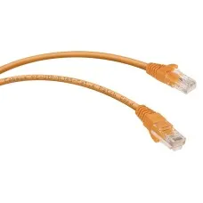 PC-UTP-RJ45-Cat.6-0.3m-OR (8696c), оранжевый. Патч-корд медный. CABEUS