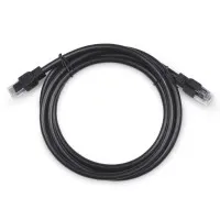 PC-ARM-FTP-RJ45-Cat.6a-2m-PE (10139c), чёрный. Патч-корд медный. CABEUS