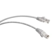 PC-UTP-RJ45-Cat.6-0.3m-LSZH (8875c), серый. Патч-корд медный. CABEUS