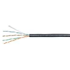 UTP-4P-Cat.5e-SOLID-LSZH-BK (9781c). Кабель «витая пара» (LAN) для структурированных систем связи. CABEUS
