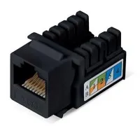 KJ-RJ45-Cat.6-90-BK (9483c): Вставка Keystone Jack RJ-45