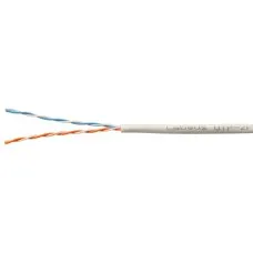 UTP-2P-Cat.5e-SOLID-GY-100 (7169c-5). Кабель «витая пара» (LAN) для структурированных систем связи. CABEUS
