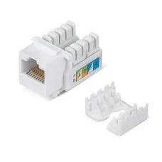 KJ-RJ45-Cat.6-90 (7129c): Вставка Keystone Jack RJ-45