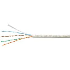 UTP-4P-Cat.5e-SOLID-LSLTx-GY-100 (10945c-5). Кабель «витая пара» (LAN) для структурированных систем связи. CABEUS