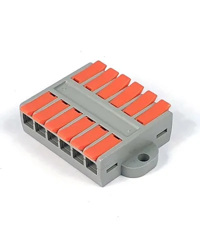 MX662-6R (11417c). Клемма соединительная универсальная проходная 6 полюсов. CABEUS в Саранске
