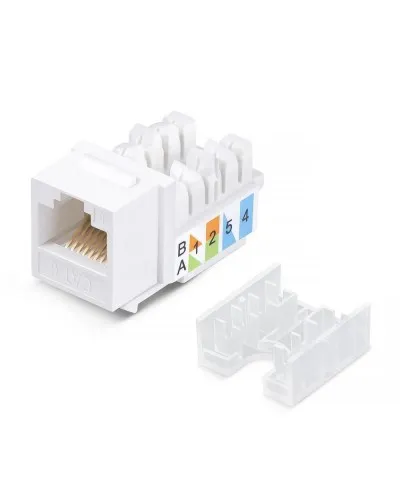 KJ-RJ45-Cat.6-90-SW (10071c): Вставка Keystone Jack RJ-45 в Саранске