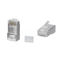 8P8C-SH-C6-TWP (100 шт) (7779c). Разъем RJ-45. CABEUS