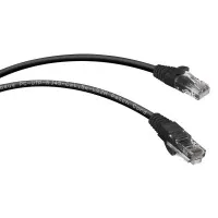 PC-UTP-RJ45-Cat.5e-1.5m-BK-LSZH (9538c), чёрный. Патч-корд медный. CABEUS