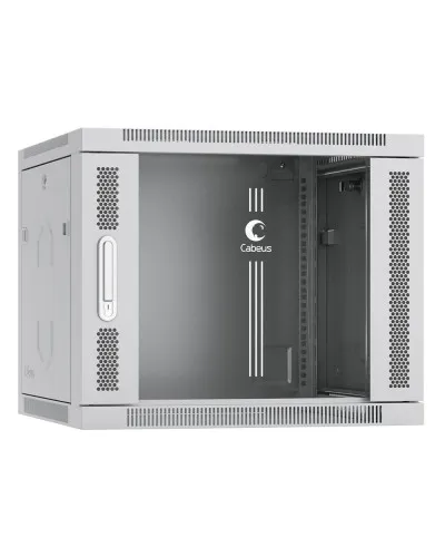 SH-05F-9U60/45 (7059c). Шкаф телекоммуникационный 19 настенный 9U. CABEUS в Саранске