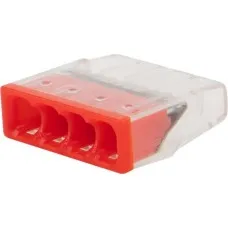 MX3358A-4P (11528c) (10 шт): Клемма соединительная 4-х проводная