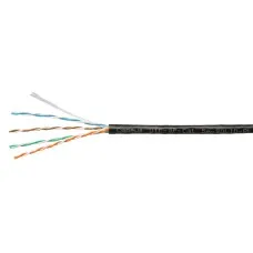 UTP-4P-Cat.5e-SOLID-LSZH-BK-100 (9781c-5). Кабель «витая пара» (LAN) для структурированных систем связи. CABEUS
