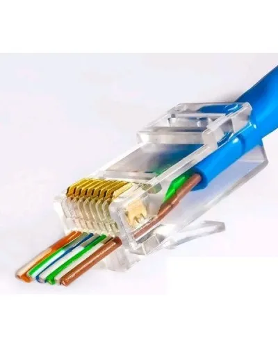 8P8C-C6-FC (100 шт) (10795c). Разъем RJ-45. CABEUS в Саранске
