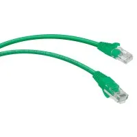 PC-UTP-RJ45-Cat.5e-1m-GN (7454c), зелёный. Патч-корд медный. CABEUS
