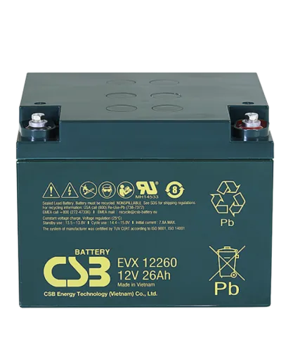 CSB EVX 12260. Аккумулятор герметичный свинцово-кислотный. CSB в Саранске