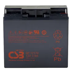 CSB GP 12170. Аккумулятор герметичный свинцово-кислотный. CSB