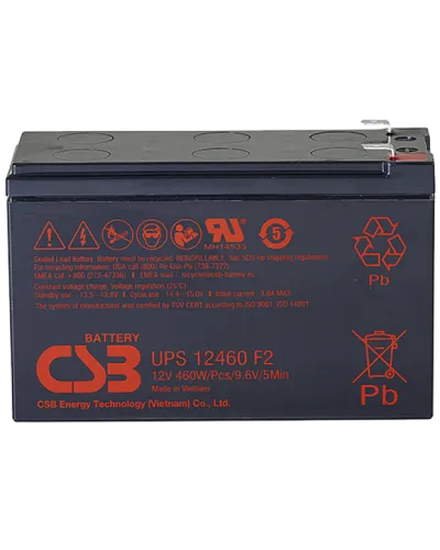 CSB UPS 12460. Аккумулятор герметичный свинцово-кислотный. CSB в Саранске