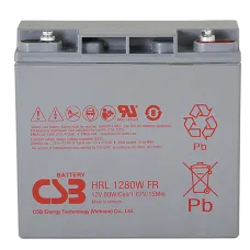 CSB HRL 12280W FR. Аккумулятор герметичный свинцово-кислотный. CSB