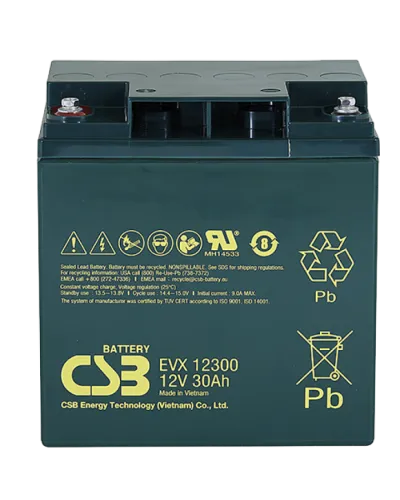 CSB EVX 12300. Аккумулятор герметичный свинцово-кислотный. CSB в Саранске