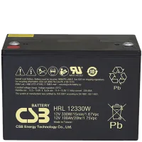 CSB HRL 12330W. Аккумулятор герметичный свинцово-кислотный. CSB