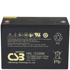 CSB HRL 12330W. Аккумулятор герметичный свинцово-кислотный. CSB