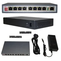 CO-SWP9C. Коммутатор 8-портовый  Gigabit Ethernet с PoE. ComOnyx