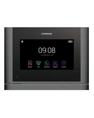 CDV-704MF/VZ (темное серебро) Black Smog. Монитор видеодомофона цветной. Commax в Саранске