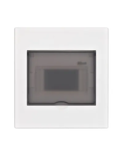 Корпус ЩРН-П 6 модулей IP41 навесной прозрачная дверь (31061DEK). Корпус пластиковый. DEKraft в Саранске