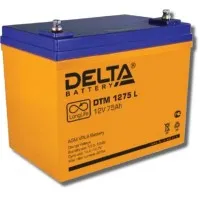 Delta DTM 1275 L. Аккумулятор герметичный свинцово-кислотный. Delta