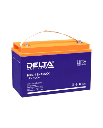 Delta HRL 12-100 X. Аккумулятор герметичный свинцово-кислотный. Delta в Саранске