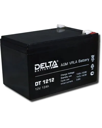 Delta DT 1212. Аккумулятор герметичный свинцово-кислотный. Delta в Саранске