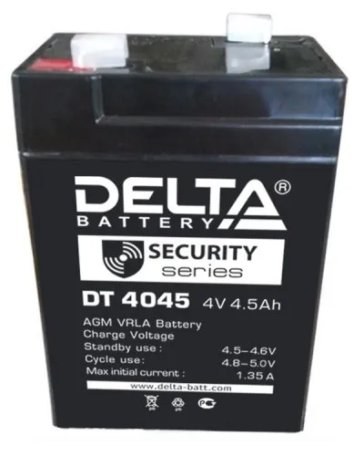 Delta DT 4045 (47мм). Аккумулятор герметичный свинцово-кислотный. Delta в Саранске