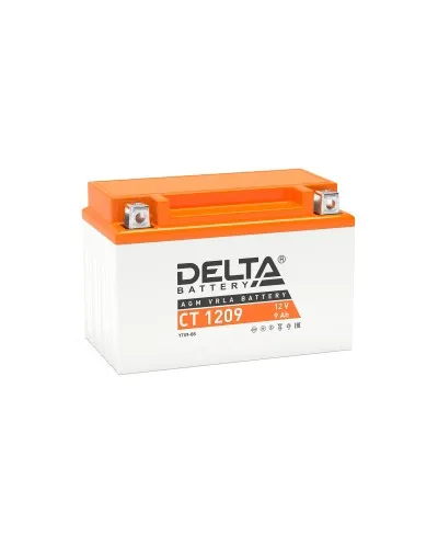 Delta CT 1209. Аккумулятор герметичный свинцово-кислотный стартерный. Delta в Саранске
