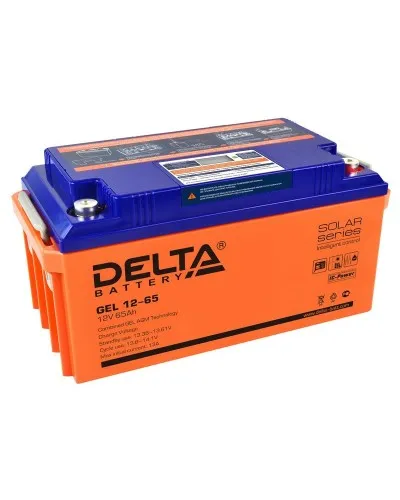 Delta GEL 12-65. Аккумулятор герметичный свинцово-кислотный. Delta в Саранске