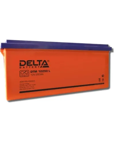 Delta DTM 12250 L. Аккумулятор герметичный свинцово-кислотный. Delta в Саранске