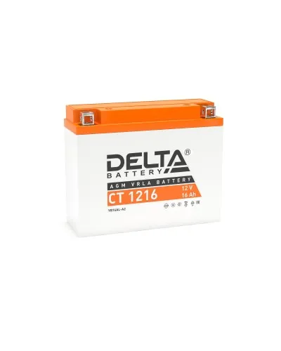 Delta CT 1216. Аккумулятор герметичный свинцово-кислотный стартерный. Delta в Саранске