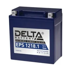 Delta EPS 1218.1. Аккумулятор герметичный свинцово-кислотный стартерный. Delta