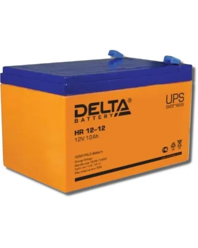 Delta HR 12-12. Аккумулятор герметичный свинцово-кислотный. Delta в Саранске