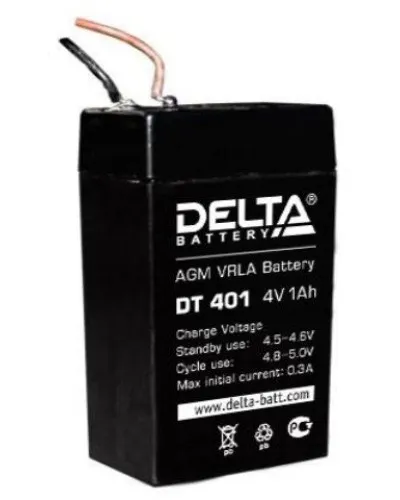 Delta DT 401. Аккумулятор герметичный свинцово-кислотный. Delta в Саранске