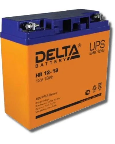 Delta HR 12-18. Аккумулятор герметичный свинцово-кислотный. Delta в Саранске
