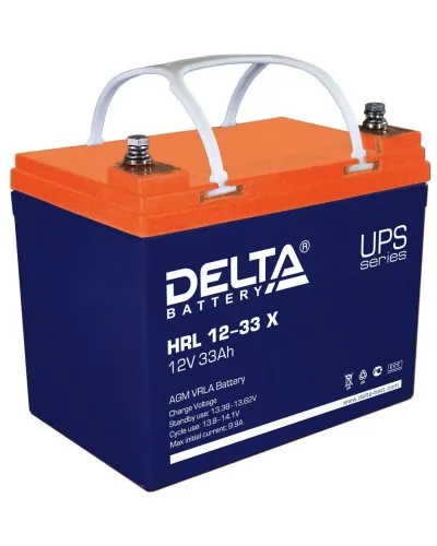 Delta HRL 12-33 X. Аккумулятор герметичный свинцово-кислотный. Delta в Саранске