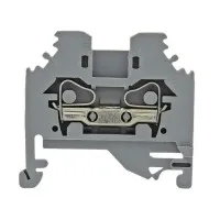 JXB-S-2.5 24А 2-проводная, серая (plc-jxb-s-2.5g). Колодка клеммная пружинная. EKF