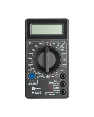 Мультиметр цифровой M830B Master (In-180701-bm830B). Мультиметр цифровой. EKF в Саранске