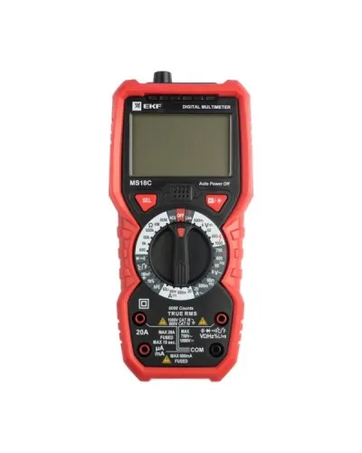 Мультиметр цифровой MS18C Expert (In-180701-pm18C). Мультиметр цифровой. EKF в Саранске