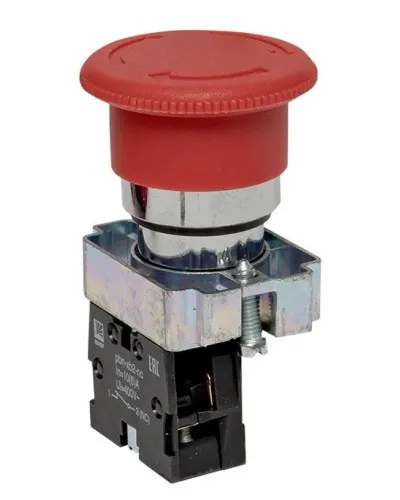 BS542 поворотная красная грибок NC (xb2-bs542). Кнопка поворотная красная грибок. EKF в Саранске