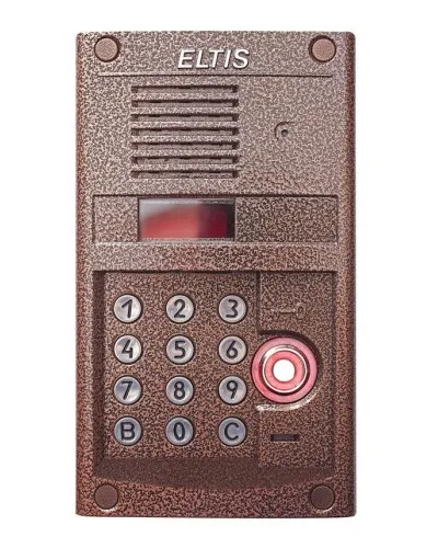 DP400-TD22 (медь). Блок вызова домофона. ELTIS в Саранске