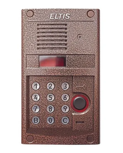 DP303-RD24 (медь). Блок вызова домофона. ELTIS в Саранске